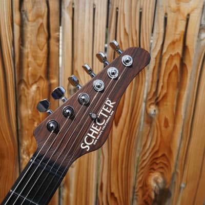 Schecter USA CUSTOM SHOP - Atomic Green Nick Johnston HSS 6-String Electric Guitar w/ Black Tweed Case (2023) image 8