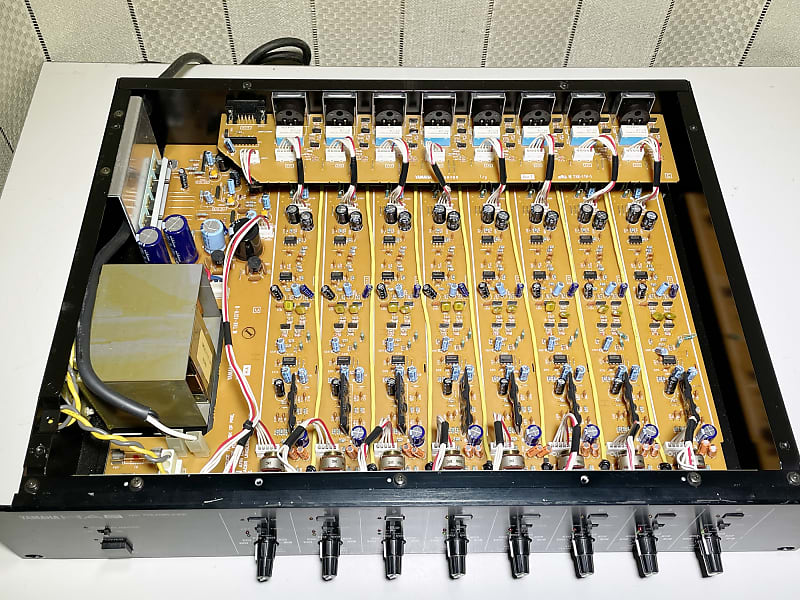 Yamaha HA8 Analog 8channel Mic Preamp Vintage | Reverb