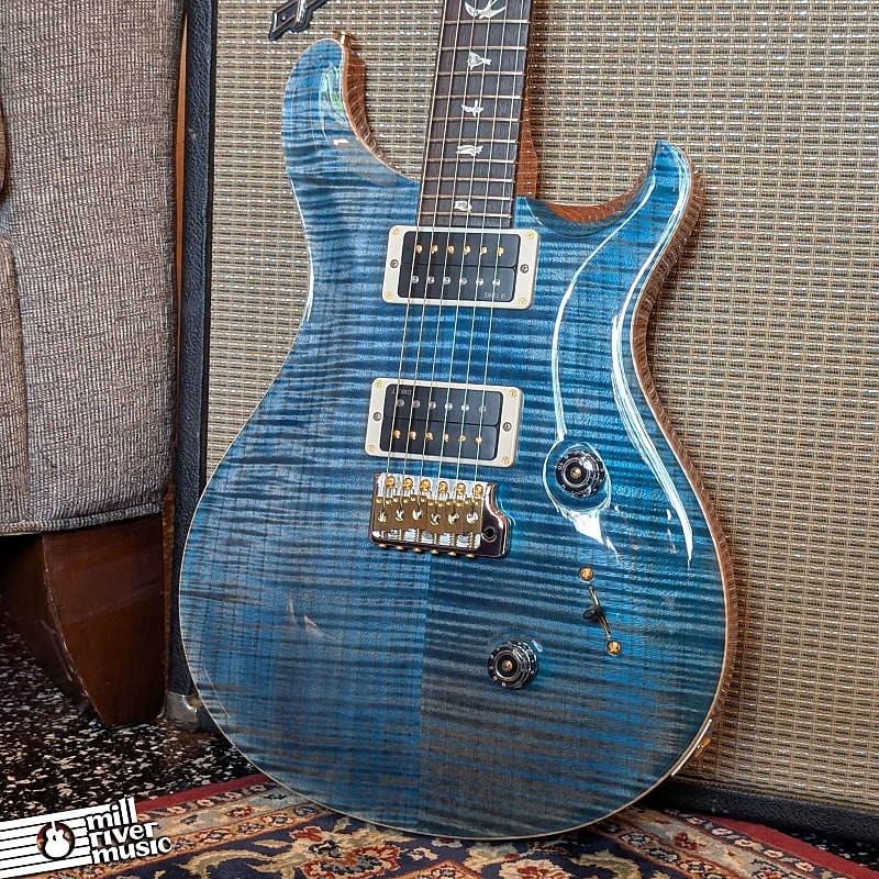 Paul Reed Smith PRS Core Custom 24 - 10 Top - Carroll Blue Electric Guitar w/HSC
