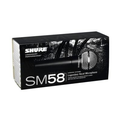 Shure SM58-LC Cardioid Dynamic Vocal Microphone image 2