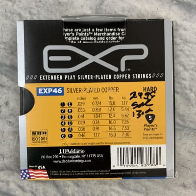 D'Addario EXP46 Extended Play Classical Acoustic Guitar Strings image 2