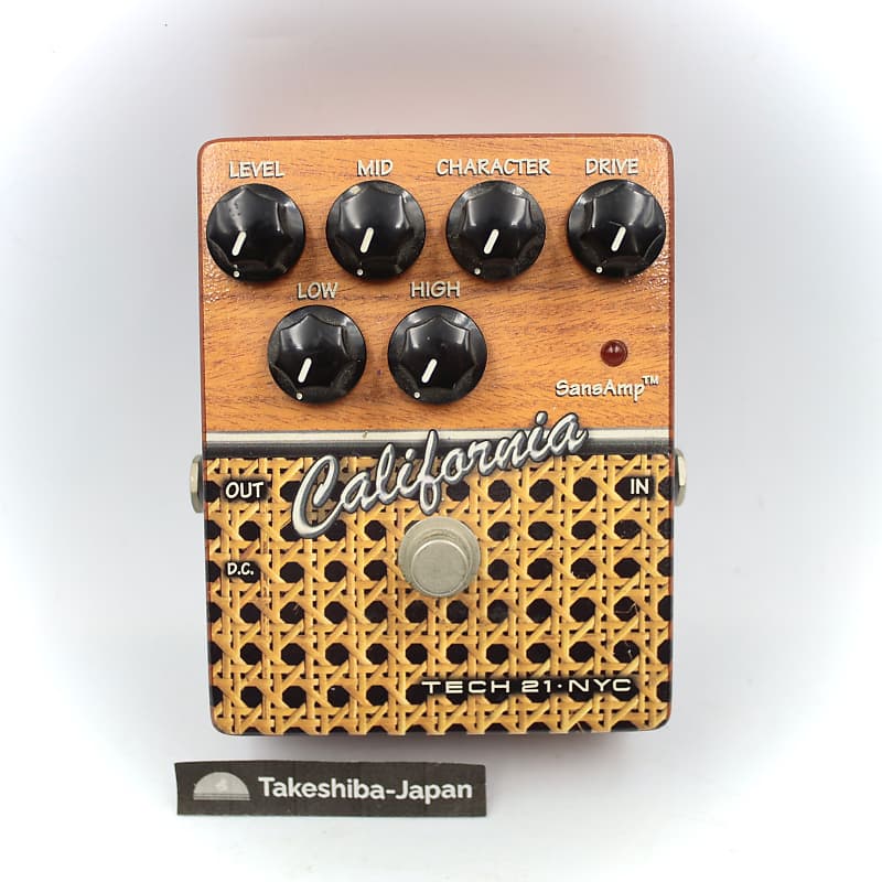 【美品】Tech21 SANSAMP California Tech 21 California Overdrive | Reverb
