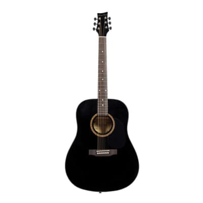 Beaver Creek Full Size Acoustic Guitar - Right - Black Finish for sale