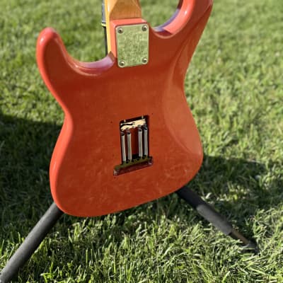 RebelRelic 62’ S series Stratocaster  - Fiesta red image 6