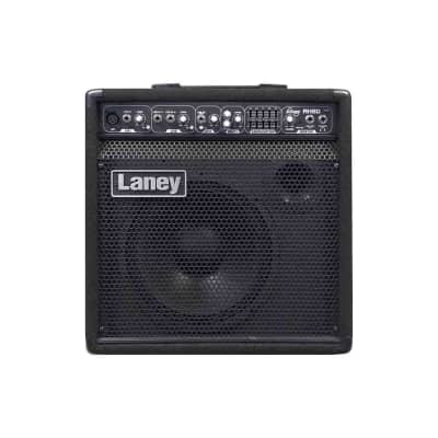 Laney AH80 3-channel, 5-band EQ and Digital Delay, 80W, 10" woofer plus tweeter Keyboard, Vocals image 2
