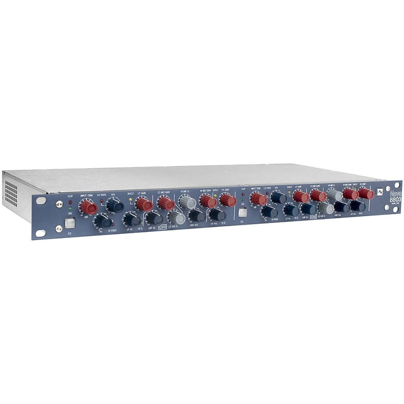 Neve 8803 Dual-Channel Equalizer/Filter with USB Connectivity 1U 19" Rack-Mount image 1