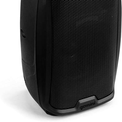 Gemini Sound AS-2110P Amplified 2-Channel PA DJ System, 10" Inch Woofer 1000W Watts Power Speakers with XLR Input/Output, 2 x 1/4" Inch Microphone/RCA and AUX Inputs w/Handles image 5