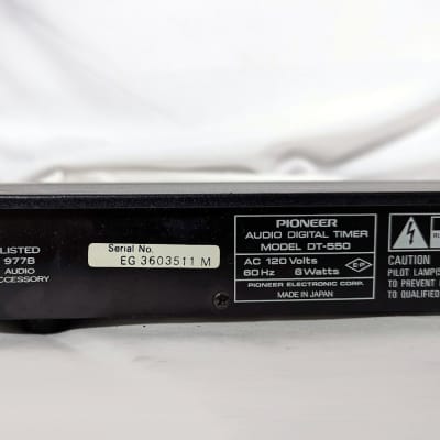Pioneer DT-550 Audio Digital Timer 1998 | Reverb
