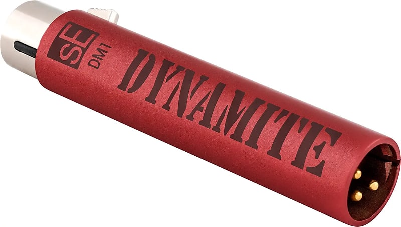 sE Electronics DM1 Dynamite Microphone Preamp, Red | Reverb