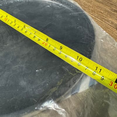 Aquarian Classic Clear 10" Tom Drum Head / Black #AA16 image 3