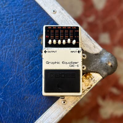 Boss GE-6 Graphic Equalizer | Reverb