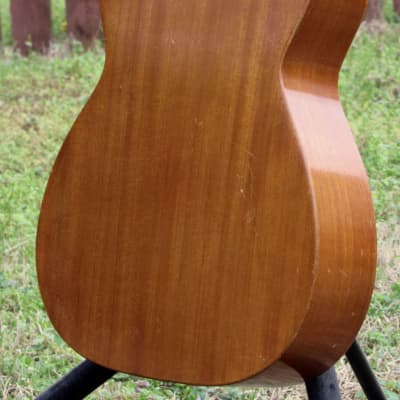 ~All Solid Mahogany~ 1971 Fender by Harmony F-1030 / H165 - Folk Player's Dream! w/ Pickup! USA! image 10