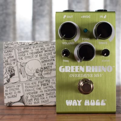 Reverb.com listing, price, conditions, and images for dunlop-way-huge-green-rhino