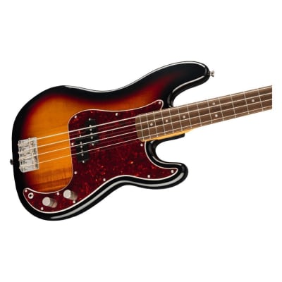 Fender Classic Vibe '60s Precision Bass 4-String Right-Handed Bass Guitar with Poplar Body and Indian Laurel Fingerboard (3-Color Sunburst) image 4
