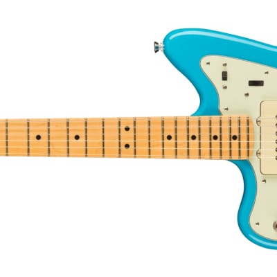 Fender American Professional II Jazzmaster Left-Hand, Maple Fingerboard, Miami Blue for sale