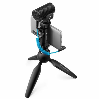 Sennheiser MKE 200 Mobile Kit Compact On-Camera Shotgun Microphone Kit image 1