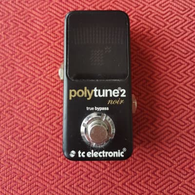 TC Electronic PolyTune 2 Noir Tuning Pedal 2010s - Black image 1