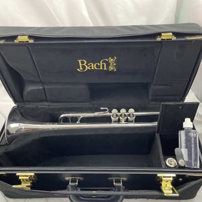 Bach LT180S72 Stradivarius Professional Trumpet - Silver-Plated image 3
