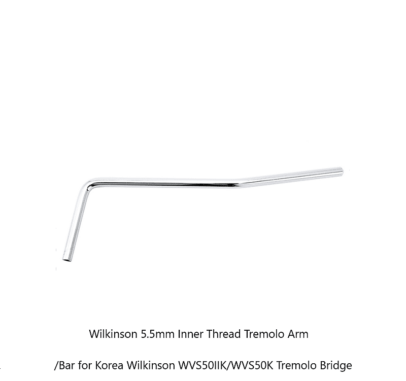 Wilkinson 5.5mm Inner Thread Tremolo Arm/Bar for Korea Wilkinson WVS50IIK/WVS50K Tremolo Bridge image 1