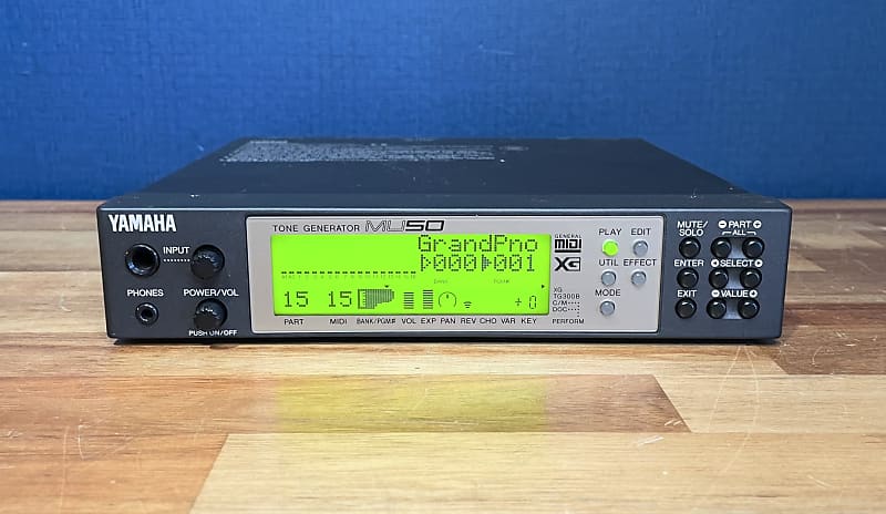 Yamaha (ヤマハ) MU80 Tone Generator / MIDI音源モジュール / XG対応 / 通電のみ確認済