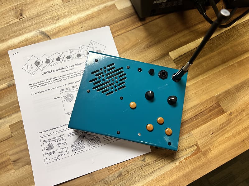 Critter & Guitari Kaleidoloop 2012 BlueGreen Reverb