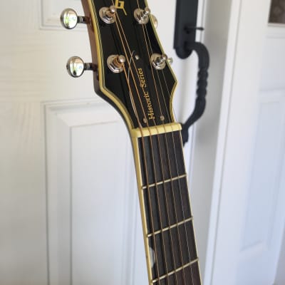 Gretsch Rare Gretsch historic series round neck Resonator acoustic guitar G3170  2000 ish Sunburst image 6