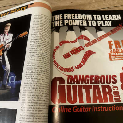 Guitar Player Magazine Brian Setzer May 2011 Back Issue image 3