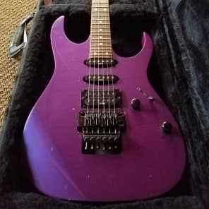 Ibanez RG560 Made In Japan 1990 Fuji-gen Grape Ice | Reverb