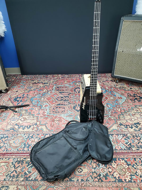 Aria Pro II Interceptor Bass 1980s Ebony | Reverb