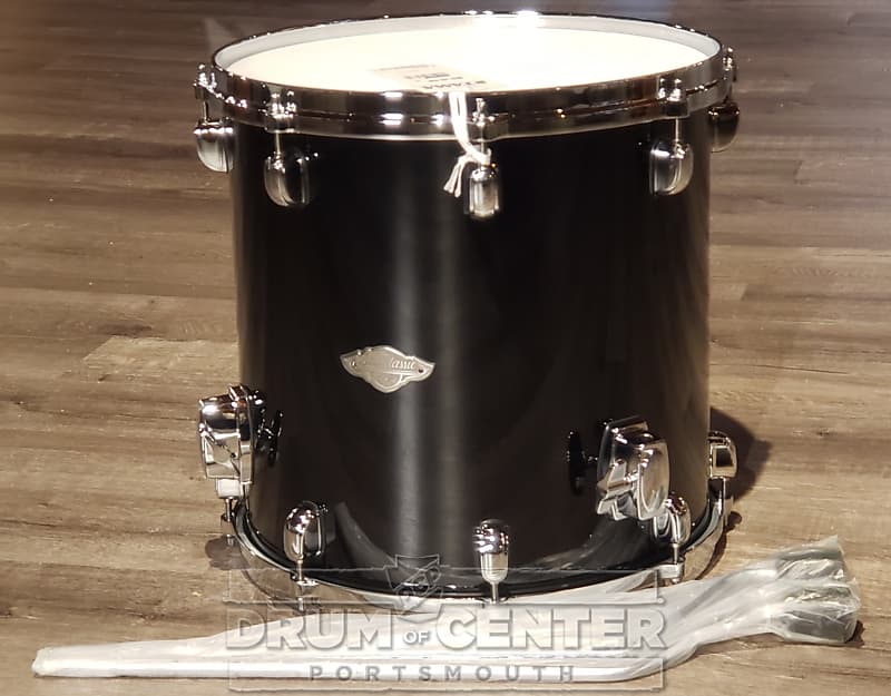 Tama Starclassic Performer Floor Tom 14x14 Piano Black | Reverb