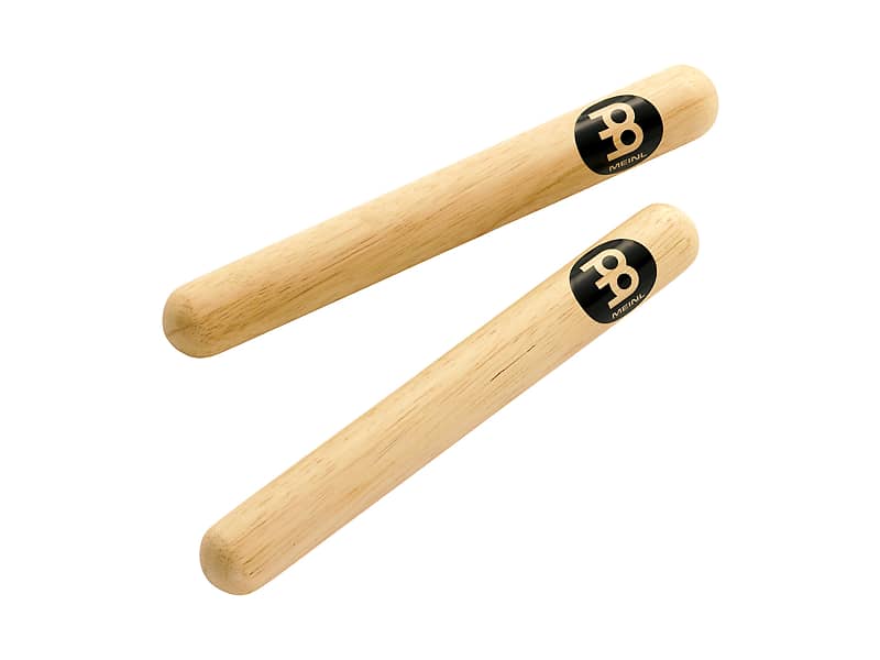 Meinl Percussion CL1HW 8" Classic Solid Hardwood Claves, Pair (VIDEO) image 1