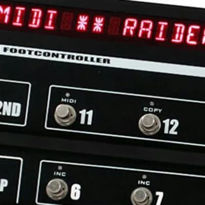 Rocktron MIDI Raider MIDI Foot Controller. New with Full Warranty! image 4