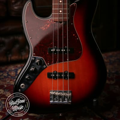 2012 Fender American Standard Jazz Bass Sunburst Left Handed for sale