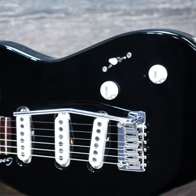 Godin Progression Performance Series Black High Gloss Electric Guitar w/Bag image 7