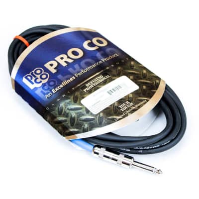 Pro Co Excellines EG-15 15-Foot 1/4" TS Guitar/Instrument Cable EG15 Cord Studio image 5