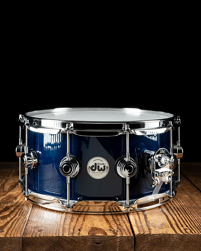 DW 6.5x14 Collector's Series SSC Maple Snare Drum - Royal Blue