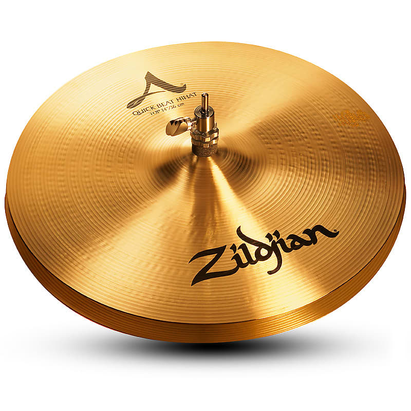 Zildjian 14" A Series Quick Beat Hi-Hat Cymbals (Pair) image 1