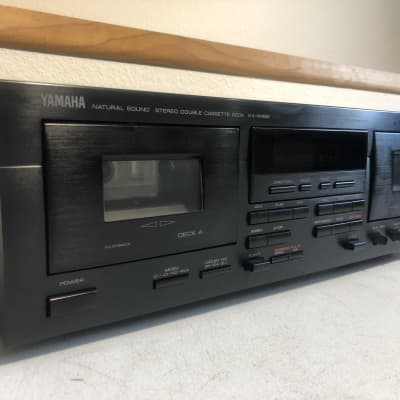 YAMAHA NATURAL SOUND STEREO DUAL CASSETTE deals PLAYER / RECORDER MODEL KX-W-492, E.C.