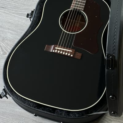 2022 Gibson 1950's J-45 Ebony with LR Baggs VTS Pickup image 9