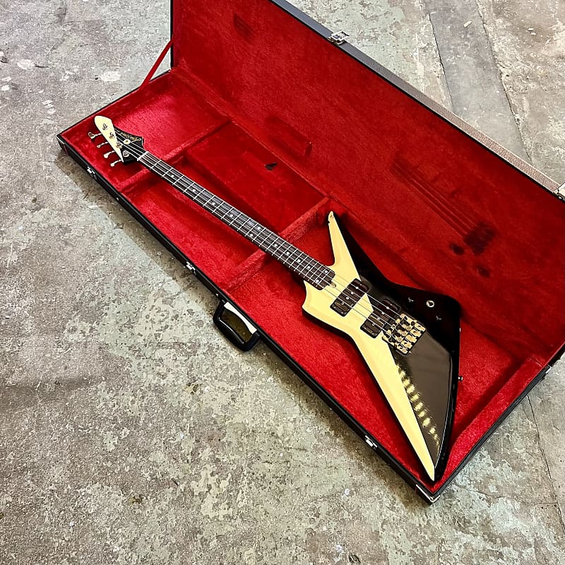 Aria Pro II ZZB Custom Bass guitar 1984 Oreo michael Reverb