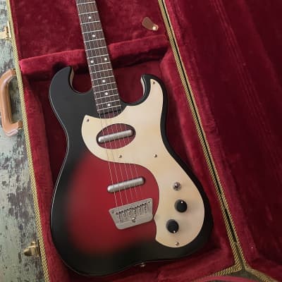 2010s Danelectro The '63 Dano - Red Sparkle Burst - OHSC - Very Clean image 1