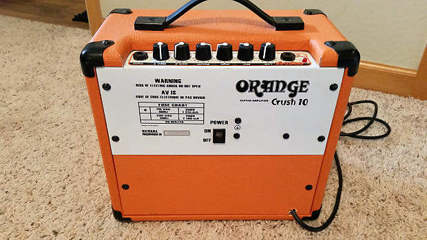 Orange Crush 10 practice amp | Reverb