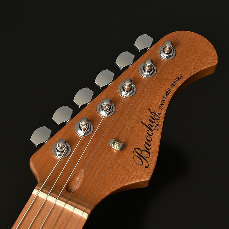 Bacchus BST-2-RSM/M-SLPK Universe Series Roasted Maple Electric Guitar,  Shell Pink