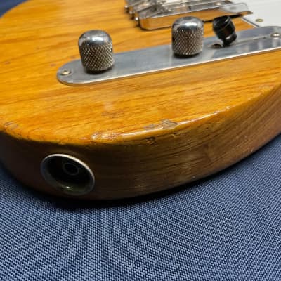 Fender American PARTS Telecaster Guitar - re-finished / routed for humbuckers 1972 - Local Pickup Only image 8