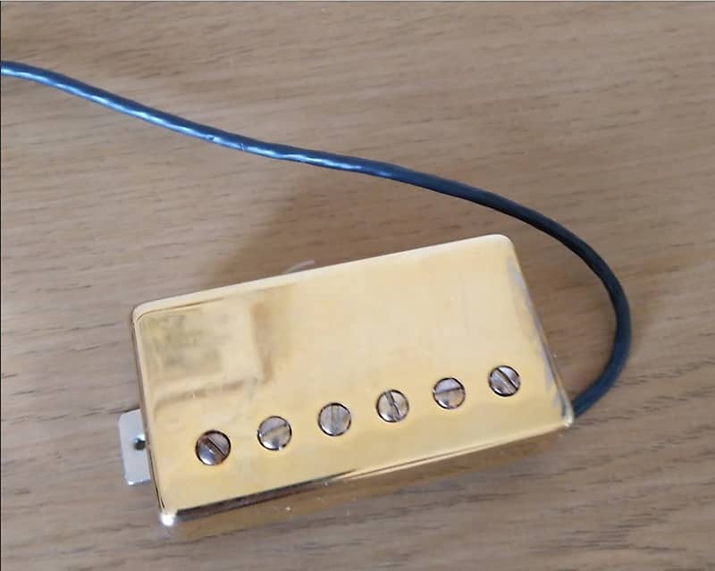 Seymour Duncan SH-16 Hybrid 59/Custom Hybrid Humbucker Nickel Gold Cover