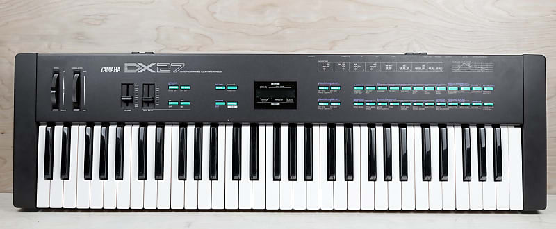 ①YAMAHA DX27 Yamaha DX27 Synthesizer (1985) | Wolf Review