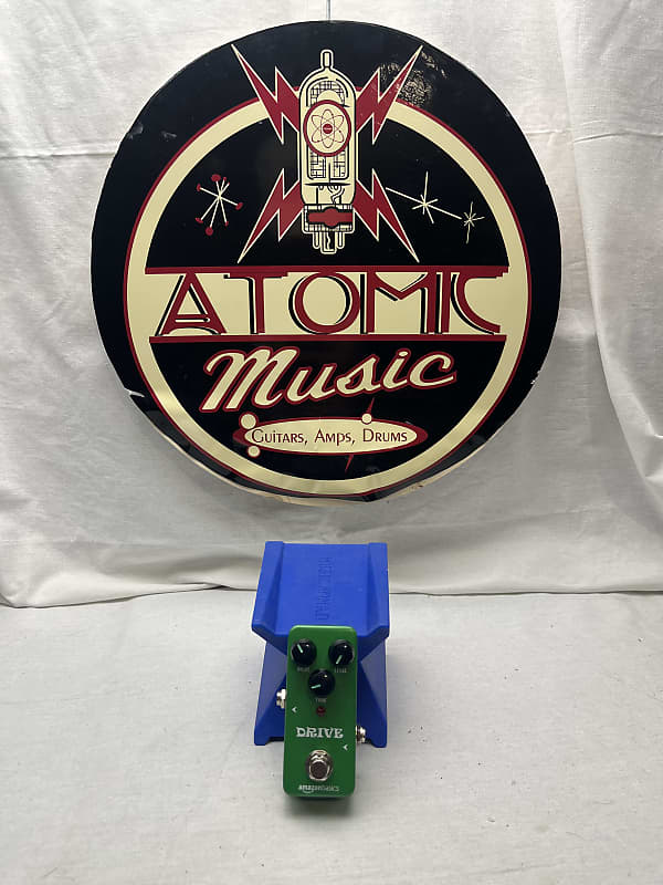 AmazonBasics Drive Mini Overdrive Pedal Green Reverb