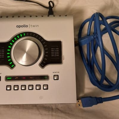 Universal Audio Apollo Twin DUO Heritage Edition USB 3.0 Audio Interface 2020 - Present - Silver image 1