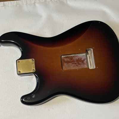 2013 Fender USA Stevie Ray Vaughan SRV Signature Stratocaster Guitar Body w/ Guard image 15