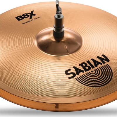 Sabian 41402X 14" B8X HI HATS Cymbal image 1